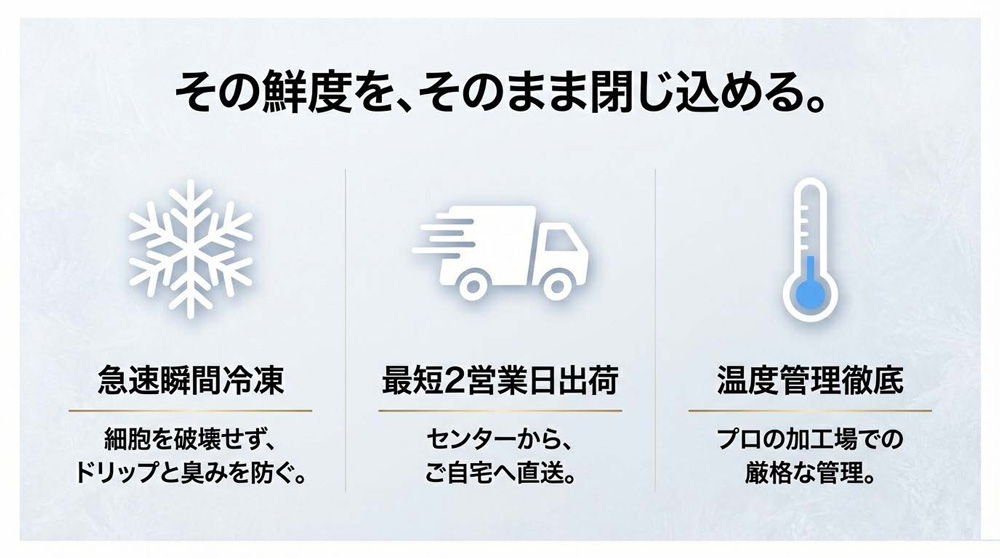 朝どれレバーの圧倒的鮮度の秘密