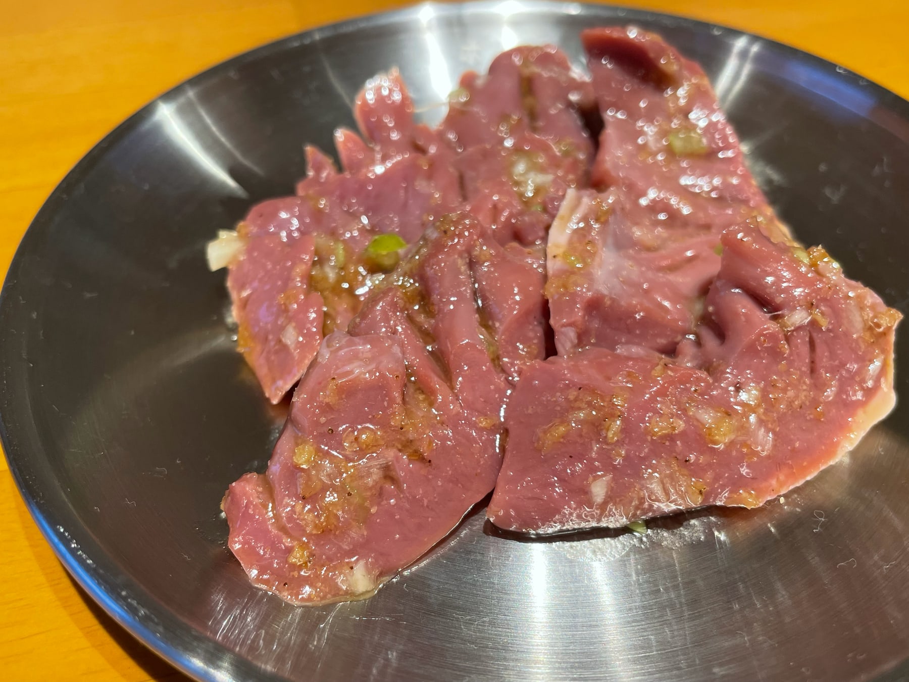 ハツの一皿